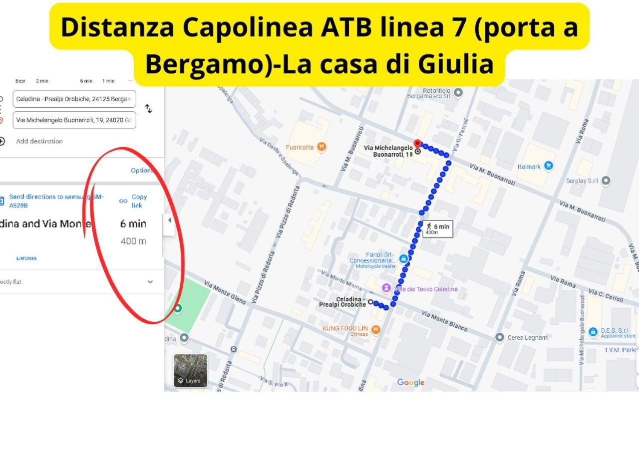Апартаменти Monolocale-7 Minuti Da Bergamo, 10 Minuti Milan Bergamo Airport Gorle Екстер'єр фото